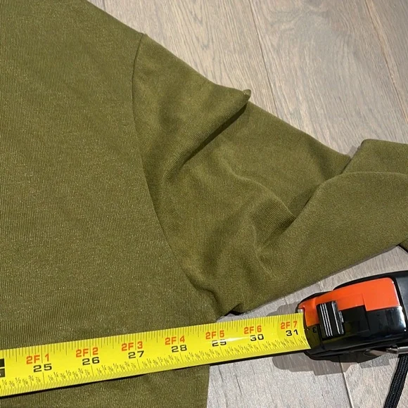 All Saints Ladies Size L Green Polyester Mix Long Sleeve Top - Picture 7 of 8